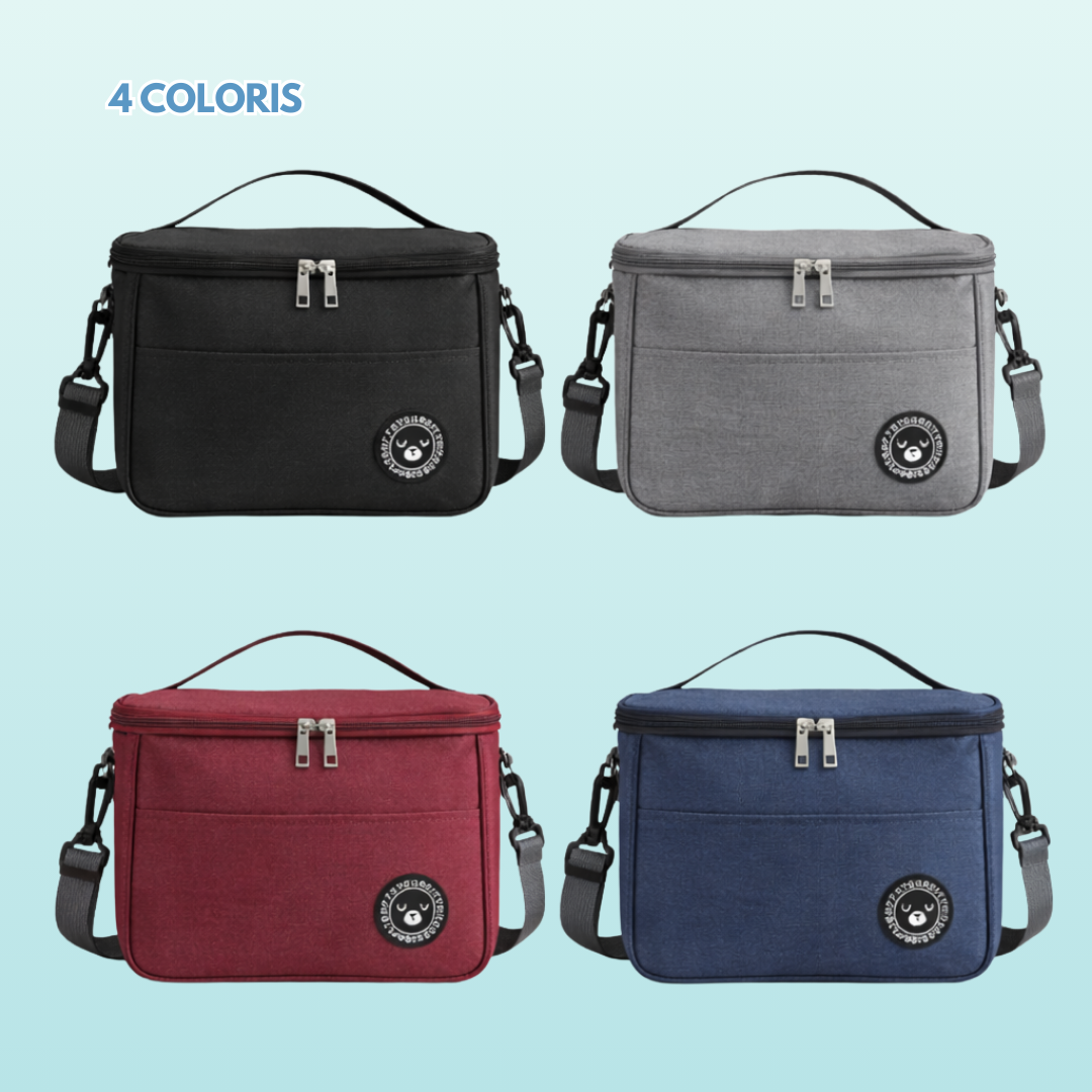 Glacière souple à bandoulière - Fraicheur 24h – Pique-nique, camping et plage