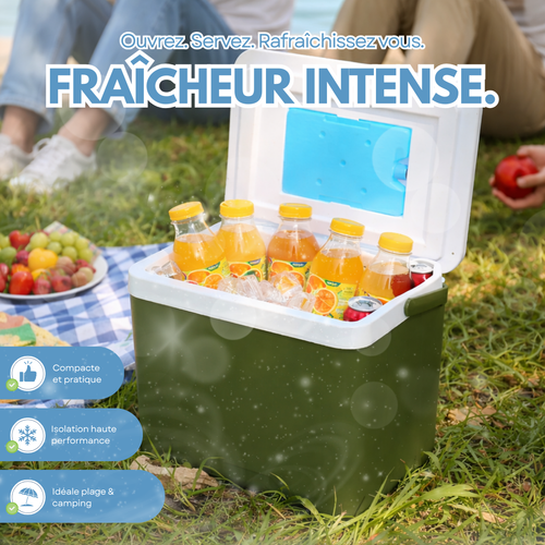 Glacière rigide isotherme portable 6-13L