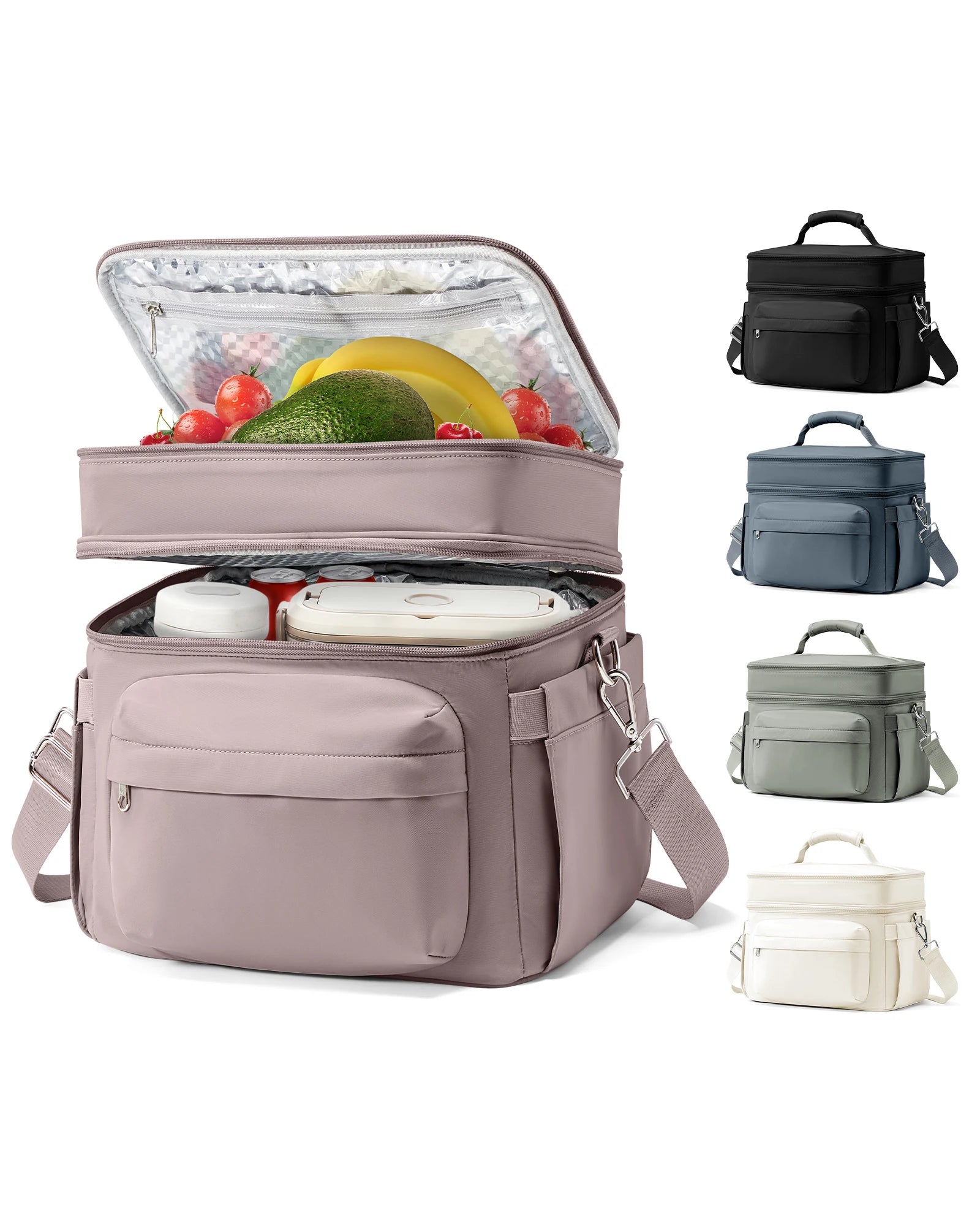 sac isotherme le quotidien rose